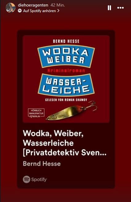 Wodka, Weiber, Wasserleiche – Hörbuch