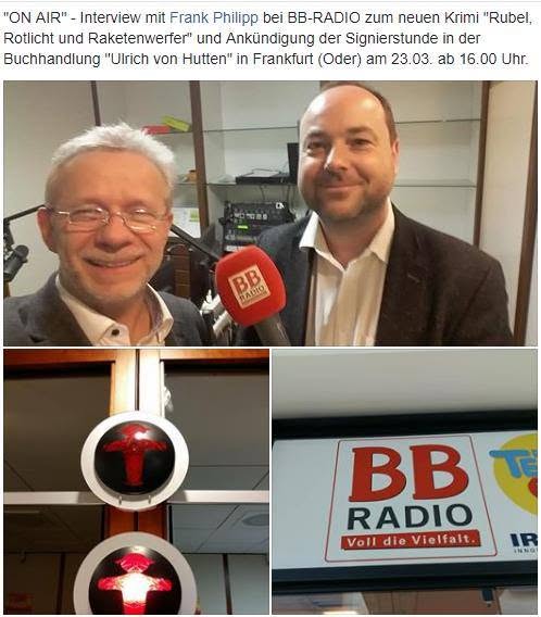 Bernd Hesse bei BB RADIO mit Frank Philipp
