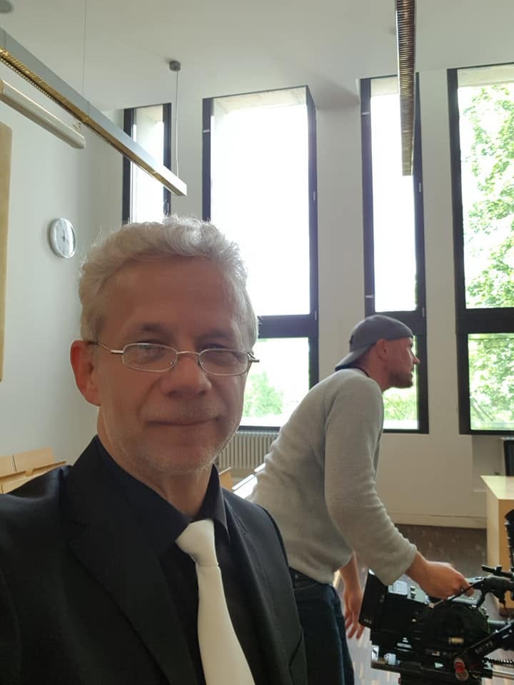 Dreharbeiten am Landgericht Frankfurt Oder