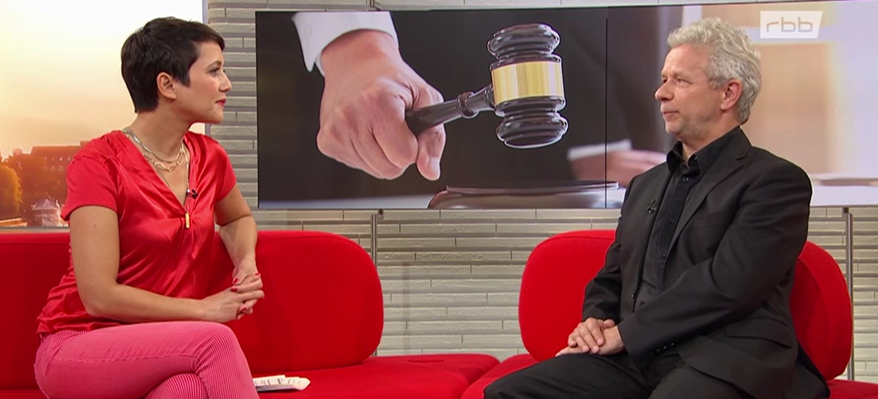 Bernd Hesse im Gespräch bei zibb