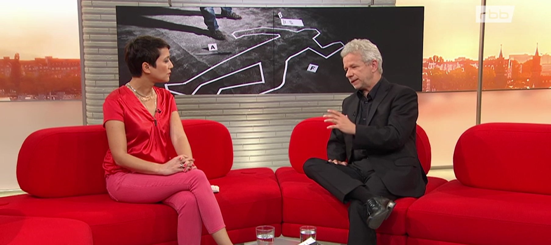 Studiogespräch mit Bernd Hesse bei zibb