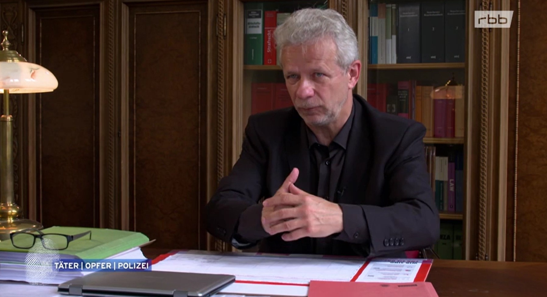 Bernd Hesse im Gespräch für Täter Opfer Polizei