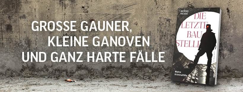 Verlagsankündigung zu Die letzte Baustelle