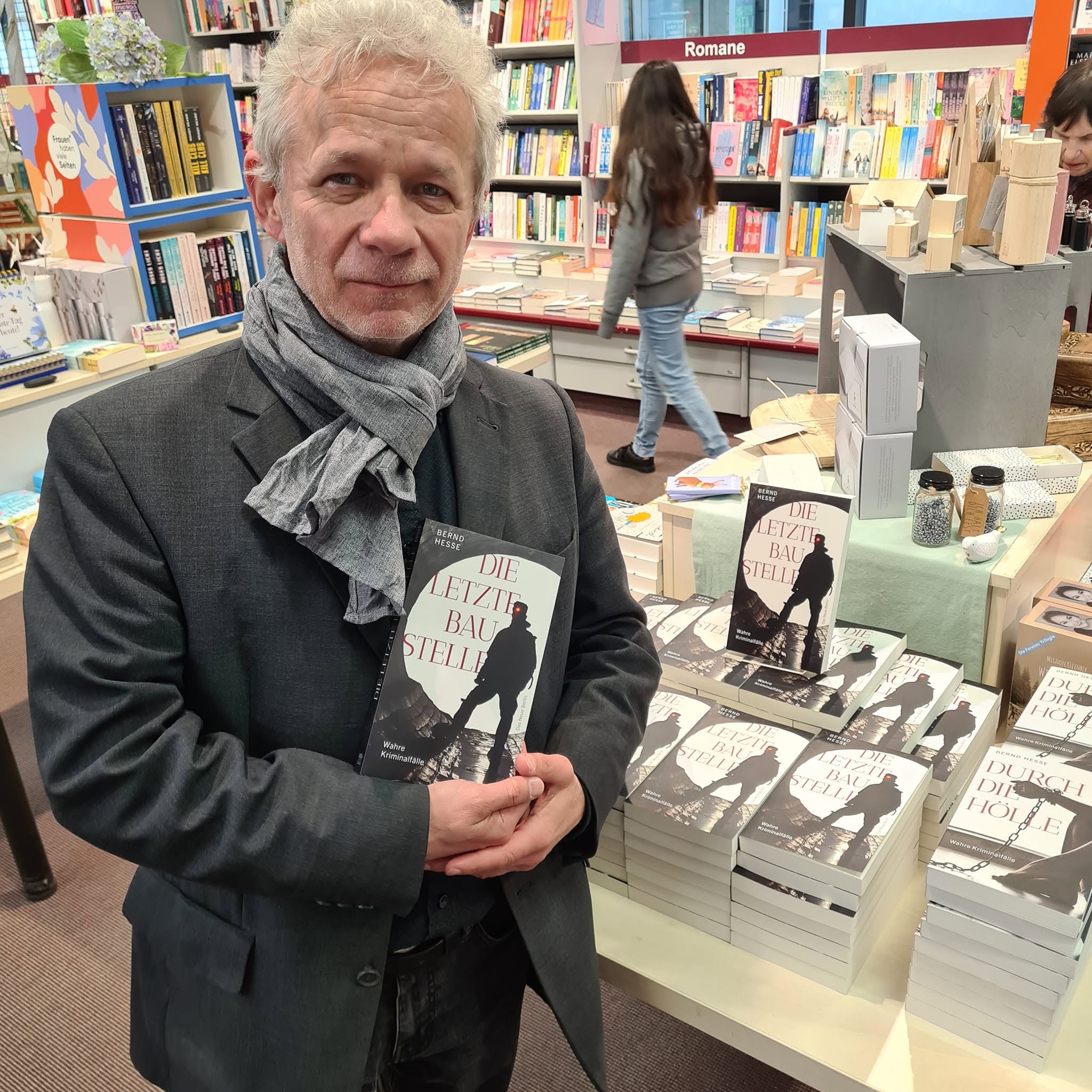 Buchhandlung Ulrich von Hutten vor der Buchpremiere