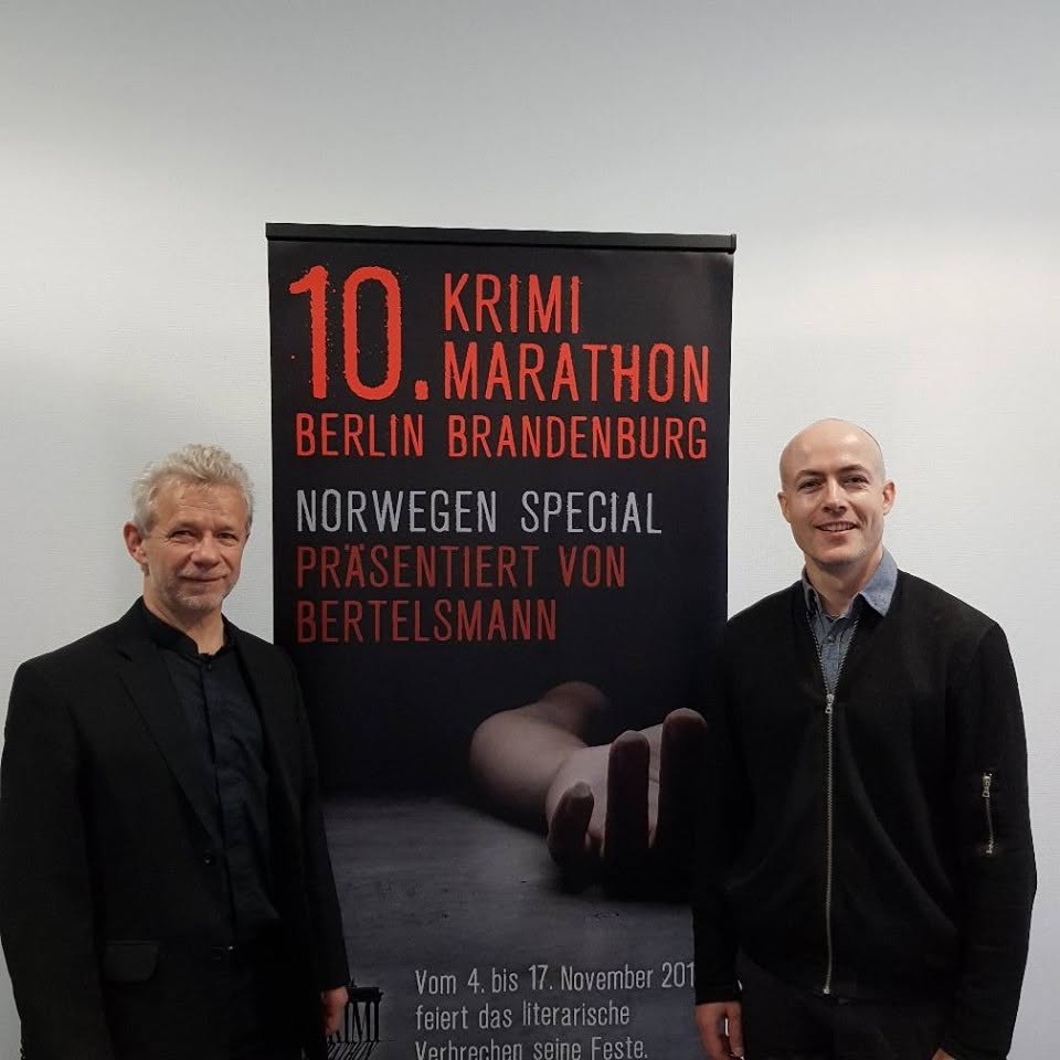 Bernd Hesse beim zehnten Krimi-Marathon in Berlin