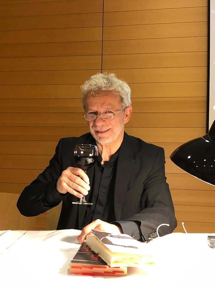 Bernd Hesse bei einer Lesung im SeeCampus Niederlausitz