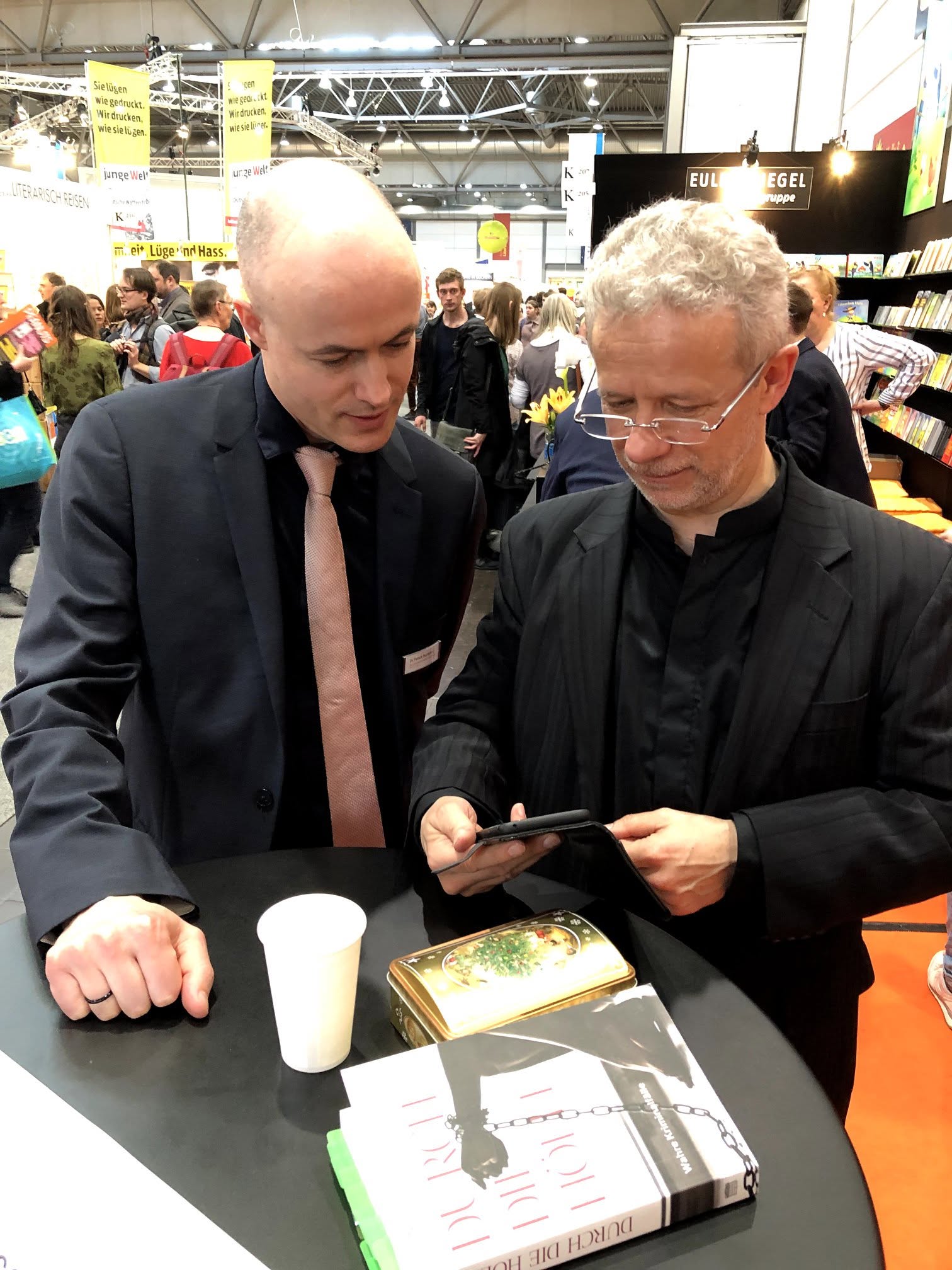 Bernd Hesse auf der Leipziger Buchmesse