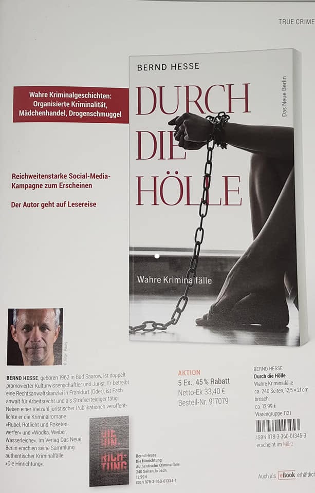 Durch die Hölle im Verlagskatalog