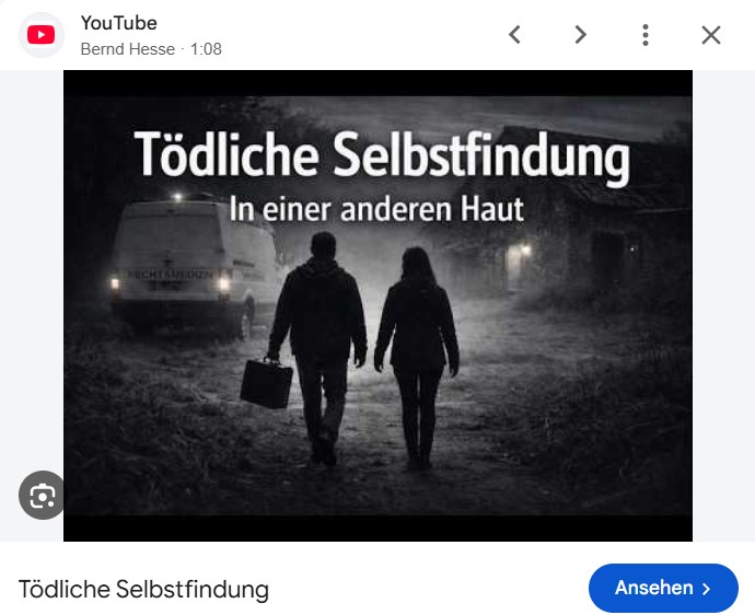 Buchtrailer zu Tödliche Selbstfindung