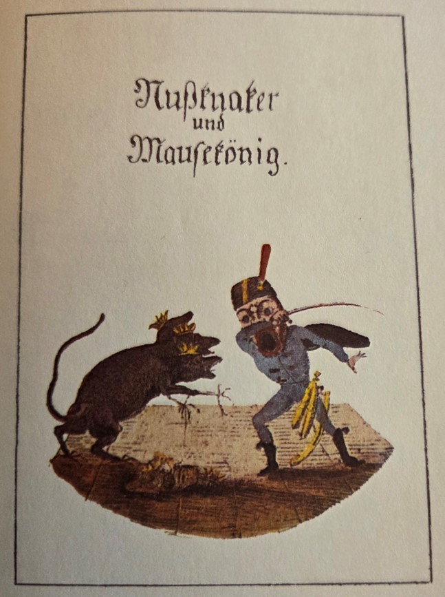 Historisches Titelblatt von Nussknacker und Mausekönig