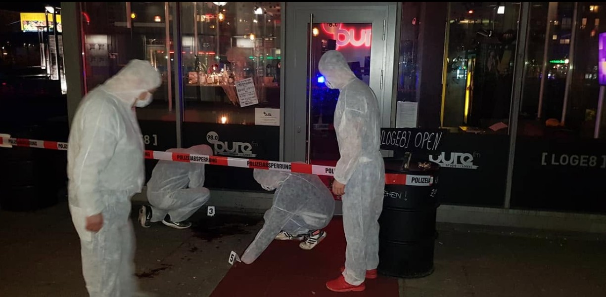 Eindruck von der Kriminacht