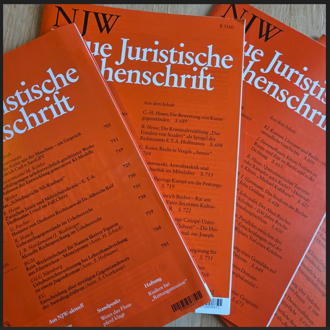 Neue Juristische Wochenschrift
