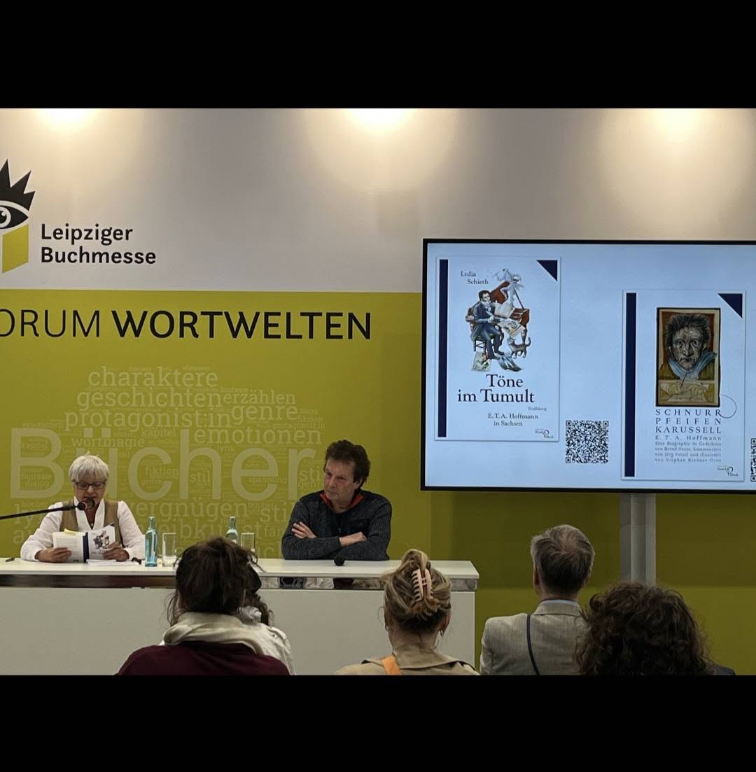 Vorstellung des Schnurrpfeifenkarussells auf der Leipziger Buchmesse